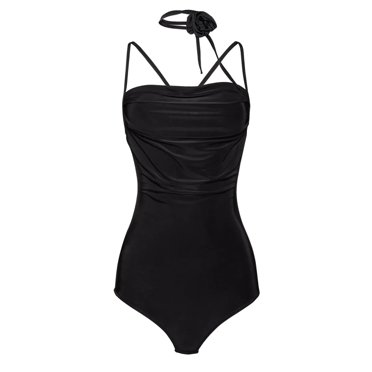 Schwarzer Microfaser Body KA923571 von Kalimo | Fesselliebe.de