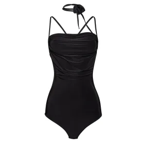 Schwarzer Microfaser Body KA923571 von Kalimo