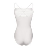 Ecru Microfaser Body KA923566 von Kalimo | Fesselliebe.de
