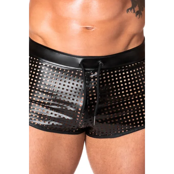 Schwarze Shorts H079 von Noir Handmade Chaos Collection | Fesselliebe.de