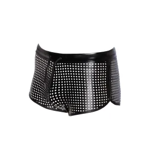 Schwarze Shorts H079 von Noir Handmade Chaos Collection