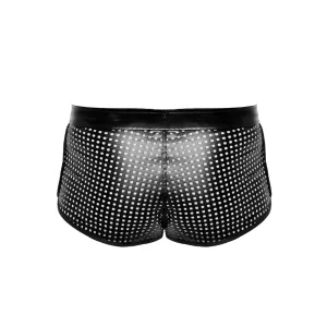 Schwarze Shorts H079 von Noir Handmade Chaos Collection