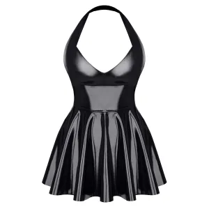 Schwarzes Lack Miniklied TDSvenja001 von Demoniq