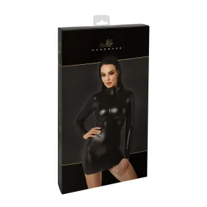 F330 Wetlook Minikleid von Noir Handmade