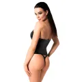 F334 Wetlook Corsagen-Top von Noir Handmade