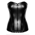 F334 Wetlook Corsagen-Top von Noir Handmade