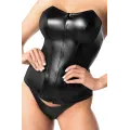 F334 Wetlook Corsagen-Top von Noir Handmade