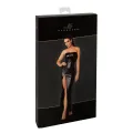 F336 langes Wetlook Kleid von Noir Handmade