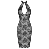 F338 halblanges Kleid aus Spitze von Noir Handmade | Fesselliebe.de