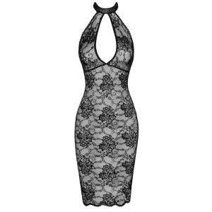 F338 halblanges Kleid aus Spitze von Noir Handmade