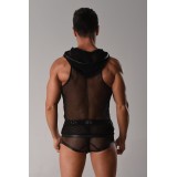Herren Kapuzen-Netz-Shirt 054992 von Anais for Men | Fesselliebe.de