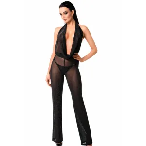 F350 Bodystocking mit Wasserfallausschnitt von Noir Handmade | Fesselliebe.de