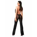 F350 Bodystocking mit Wasserfallausschnitt von Noir Handmade
