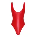 F352 Wetlook Body mit Frontreißverschluss von Noir Handmade