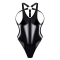 Brustfreier Lack Body TDTanja001 von Demoniq Total Domination Collection