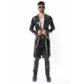 Halblanger Herren Lack-Mantel RMStefano by RFP nextGEN Collection