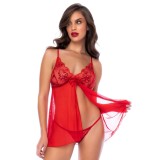 Rotes Babydoll - MAL7559RED von Mapale | Fesselliebe.de