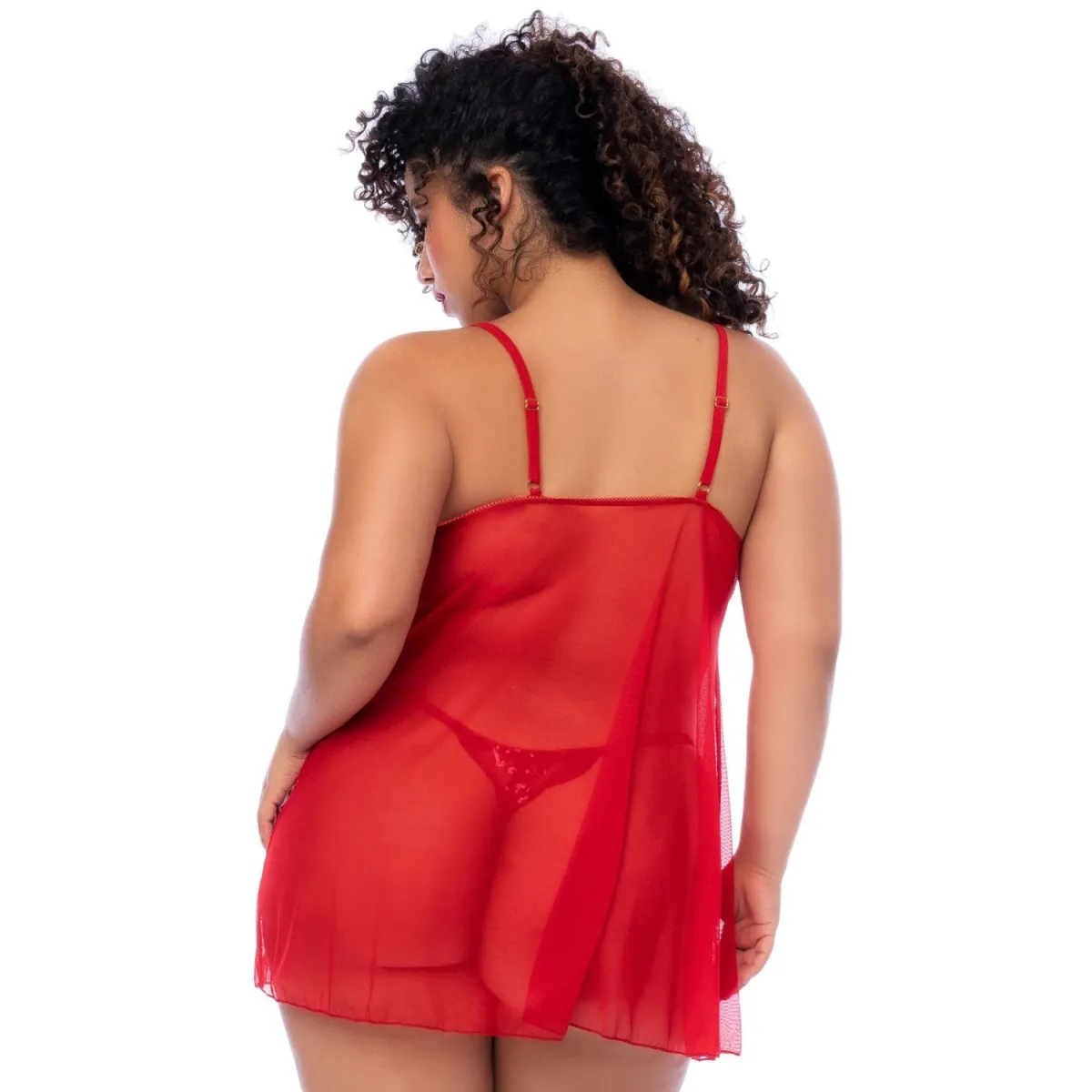 Rotes Babydoll - MAL7559XRED von Mapale | Fesselliebe.de