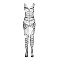 Schwarzer ouvert Bodystocking BS102 von Passion