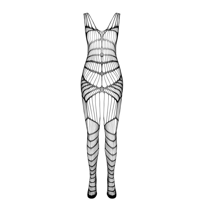 Schwarzer ouvert Bodystocking BS102 von Passion | Fesselliebe.de