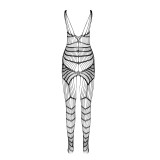 Schwarzer ouvert Bodystocking BS102 von Passion | Fesselliebe.de