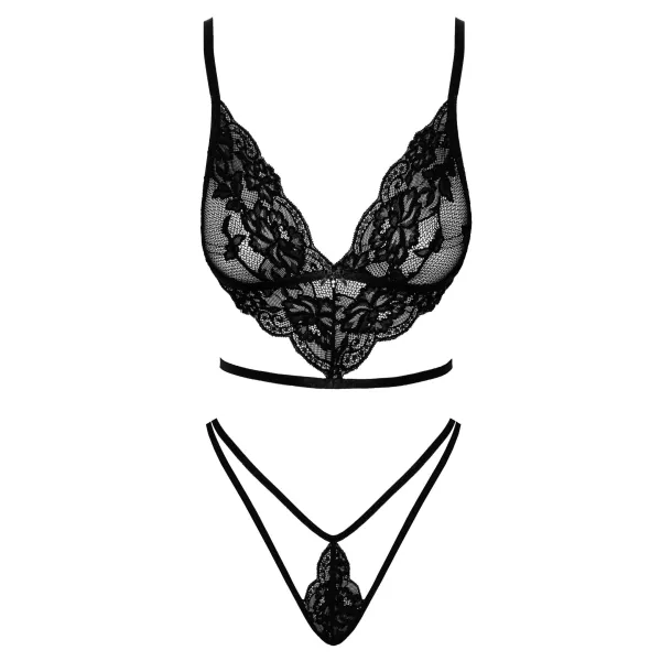 KISS240 zweiteiliges Set aus Spitze von Kissable | Fesselliebe.de