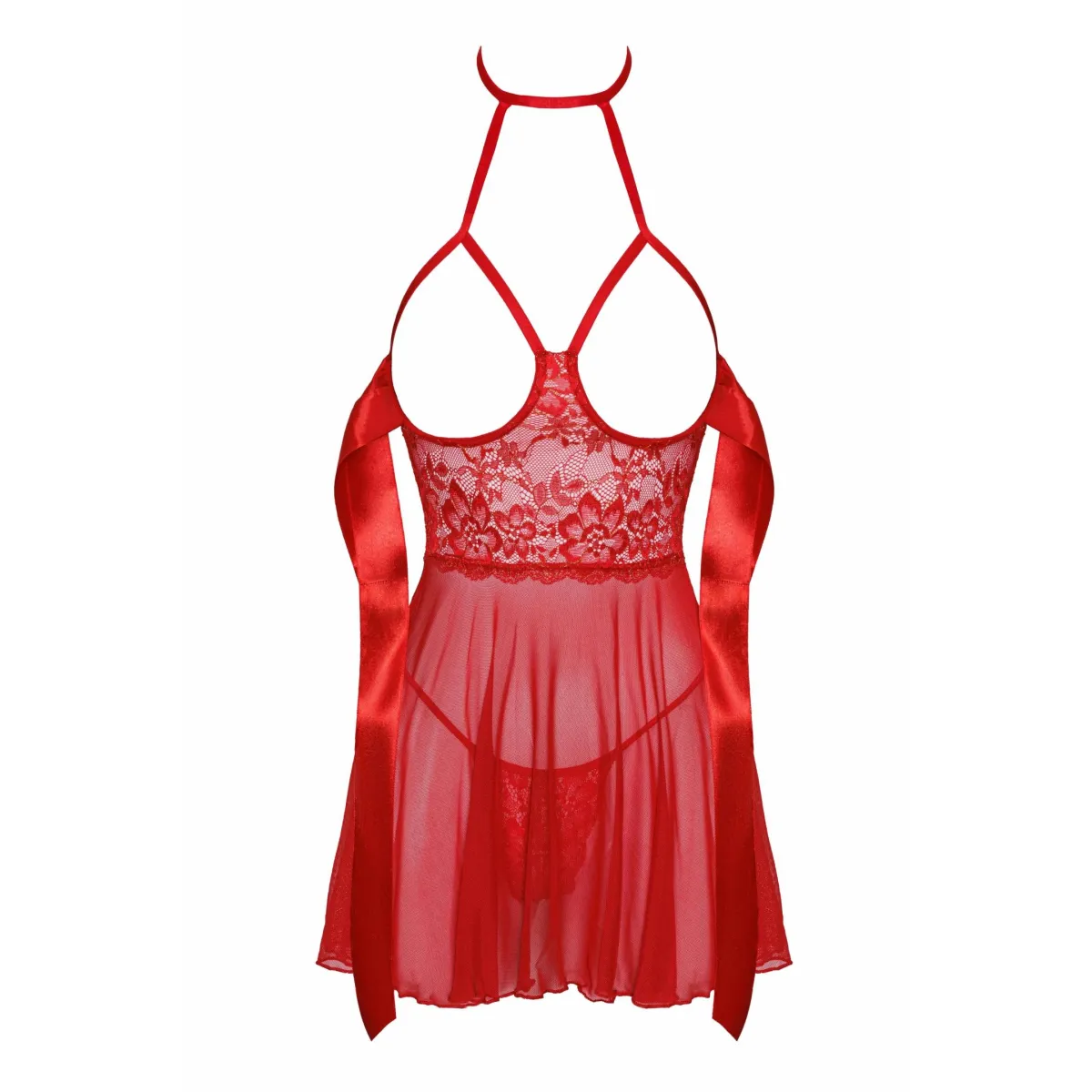 KISS247 Negligee aus Netz und Spitze von Kissable | Fesselliebe.de