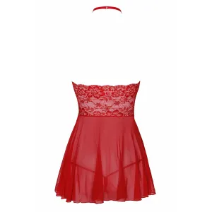 KISS247 Negligee aus Netz und Spitze von Kissable