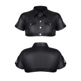 Brust T-Shirt BOAlexander001 schwarz von RFP Bad Officer | Fesselliebe.de