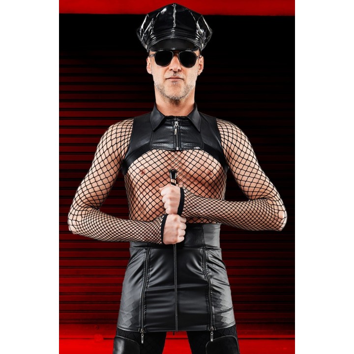Kurzer Rock BOJorge001 schwarz von RFP Bad Officer | Fesselliebe.de