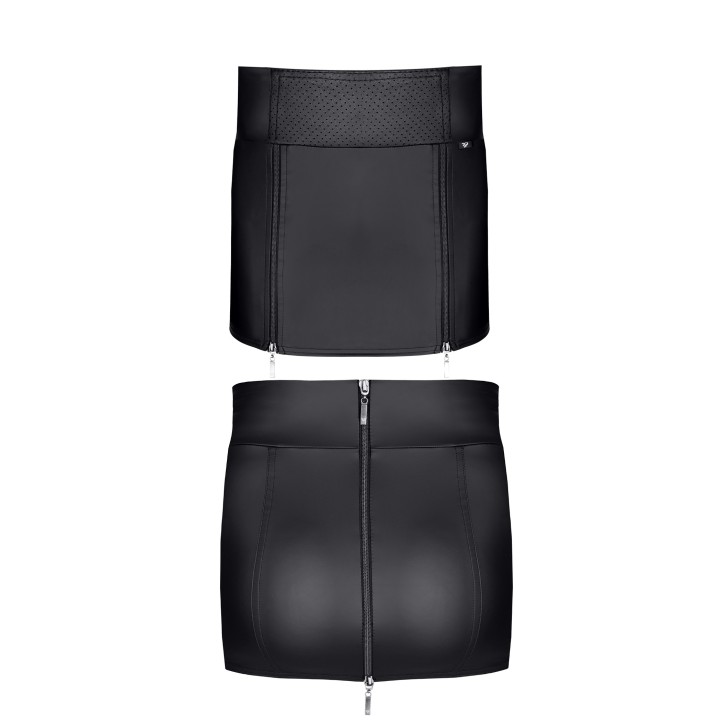 Kurzer Rock BOJorge001 schwarz von RFP Bad Officer | Fesselliebe.de