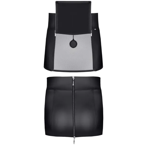 Kurzer Rock BOJorge001 schwarz von RFP Bad Officer | Fesselliebe.de