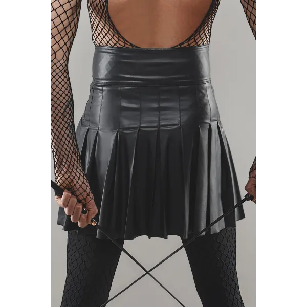 Halblanger Rock BOJavier001 schwarz von RFP Bad Officer | Fesselliebe.de