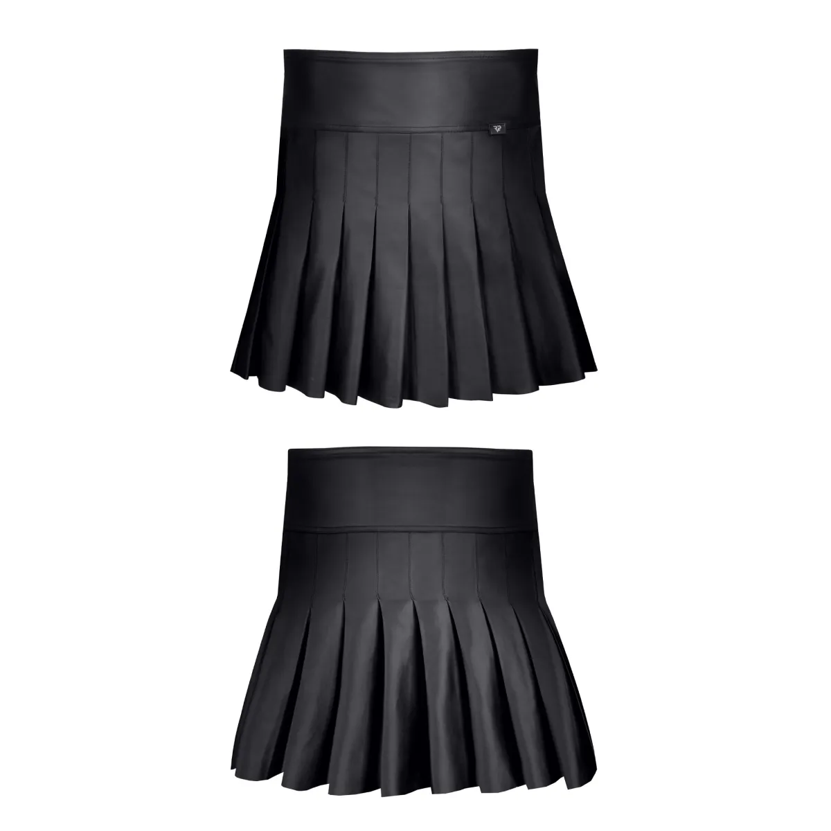 Halblanger Rock BOJavier001 schwarz von RFP Bad Officer | Fesselliebe.de