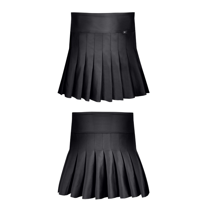 Halblanger Rock BOJavier001 schwarz von RFP Bad Officer | Fesselliebe.de