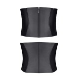 Taillencorsage BODante001 schwarz von RFP Bad Officer | Fesselliebe.de