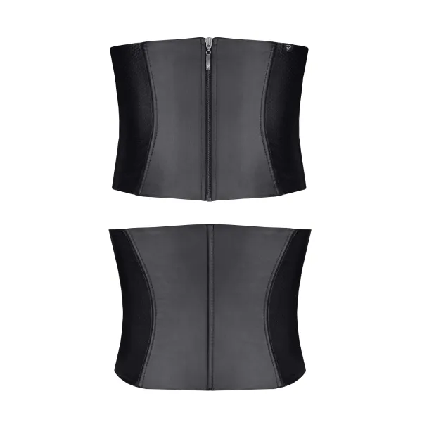 Taillencorsage BODante001 schwarz von RFP Bad Officer | Fesselliebe.de