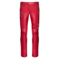Lange Herren Hose RMTommaso002 rot von Regnes Fetish PLanet