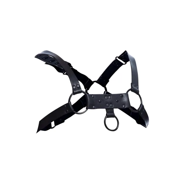 Schwarzer Brust-Harness 01 von Cut4Men | Fesselliebe.de