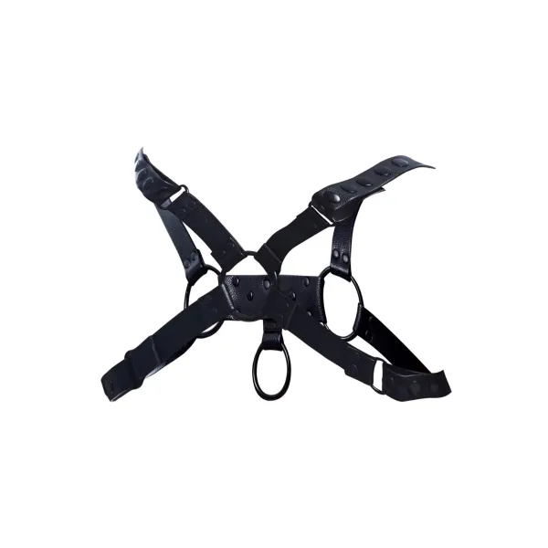 Schwarzer Brust-Harness 01 von Cut4Men | Fesselliebe.de