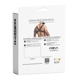 Schwarzer Brust-Harness 01 von Cut4Men | Fesselliebe.de