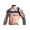 Schwarzer Brust-Harness 02 by Cut4Men