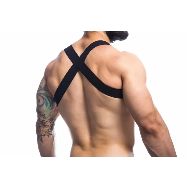 Schwarzer Brust-Harness 02 by Cut4Men | Fesselliebe.de
