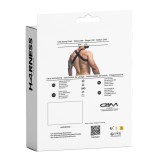 Schwarzer Brust-Harness 02 by Cut4Men | Fesselliebe.de