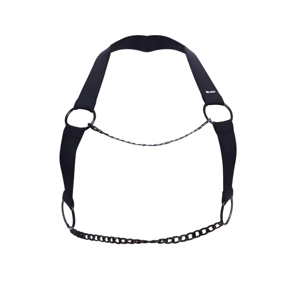 Schwarzer Brust-Harness 03 by Cut4Men | Fesselliebe.de