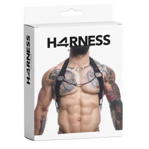 Schwarzer Brust-Harness 03 by Cut4Men