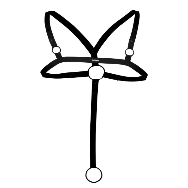 Schwarzer Body-Harness 04 by Cut4Men | Fesselliebe.de