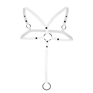 Weißer Body-Harness 04 by Cut4Men