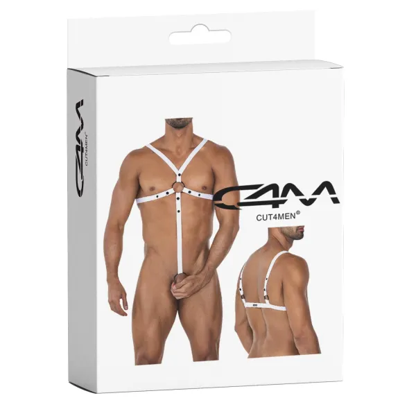Weißer Body-Harness 04 by Cut4Men | Fesselliebe.de