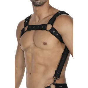 Schwarzer Brust-Harness 05 von Cut4Men | Fesselliebe.de